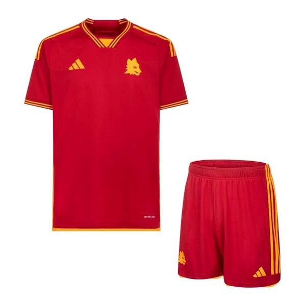 Camiseta AS Roma Replica Primera Ropa Niño 2023/24